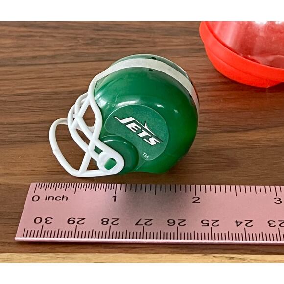Vintage NFL Mini Gumball Vending Machine New York Jets Plastic Football Helmet - Picture 10 of 12